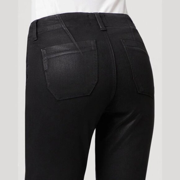 PAIGE Mayslie jogger in black Fog Luxe Coating 27" - Picture 6 of 12